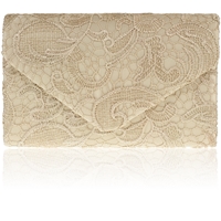 Picture of Xardi Gold Embroided Envelope Bridal Bag