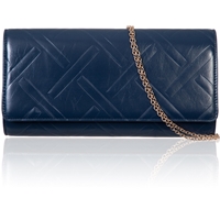 Picture of Xardi Navy Designer Quilted Clutch Purse