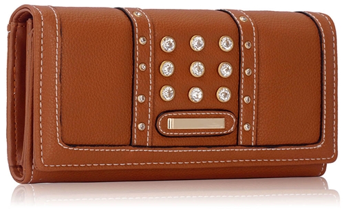 Picture of Xardi Brown Studed Women Purse 
