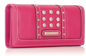 Picture of Xardi Pink Studed Women Purse 