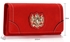 Picture of Xardi red Trifold Women Purse 