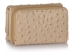 Picture of Xardi Beige Ostrich Skin Wallet
