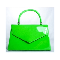 Picture of Xardi Green Top Handle Ladies Handbag Clutch