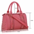 Picture of Xardi Pink Studded Barrel Handbags