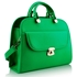 Picture of Xardi Green Top Handle Satchel Handbag