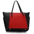Picture of Xardi Black/Red two toned large shopper bag