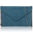 Picture of Xardi Teal medium celebrity flat envelope handbag