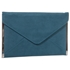 Picture of Xardi Teal medium celebrity flat envelope handbag