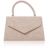 Picture of Xardi Nude Handheld Faux Suede Leather bag
