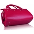 Picture of Xardi Pink matt Faux Leather Barrel Bag