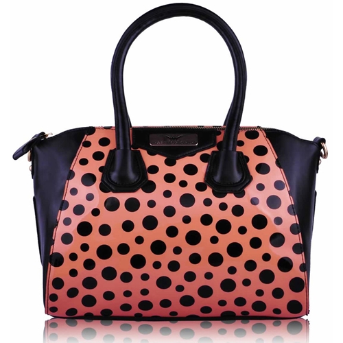Picture of Xardi Pink Designer Spotty Bag