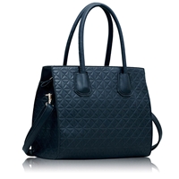 Picture of Xardi Navy Quilted Ladies Office Bags 