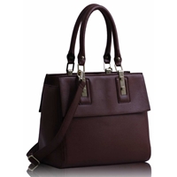 Picture of Xardi Purple Ladies Designer Womens Shoulder Bag Cross Body Handbag Tote