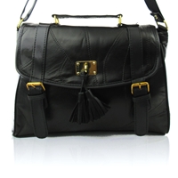 Picture of Xardi Black Style 7 Patchwork Leather Handbags
