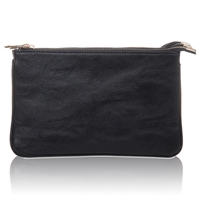 Picture of Xardi Black 3 x Faux Leather Clutch Bags 