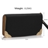 Picture of Xardi Black Zip Up Women Coin Card Purses