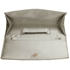 Picture of Xardi Silver Faux Leather Ladies Bridal Wedding Clutch