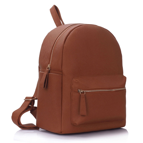 Picture of Xardi Brown Medium Kid School Backpack
