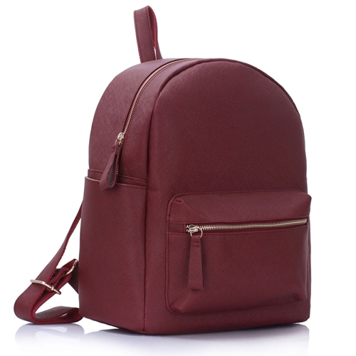 Picture of Xardi Burgundy Medium Kid School Backpack