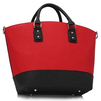 Picture of Xardi Black/Red Celebrity Top Handle Large Tote