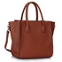Picture of Xardi Brown Two toned synthetic tote shopper 