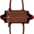 Picture of Xardi Brown Two toned synthetic tote shopper 