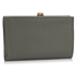 Picture of Xardi Grey Small Ladies Matinee Clasp Purse