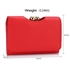 Picture of Xardi Red Small Faux Leather Matinee Purse