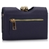 Picture of Xardi Navy Small Faux Leather Matinee Purse