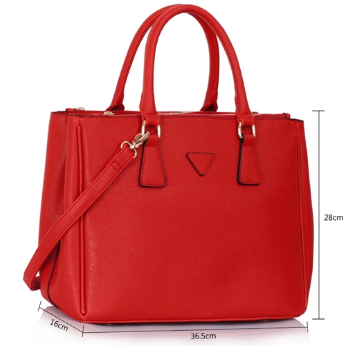 Picture of Xardi Bright Red 15 Ladies laptop Handbag