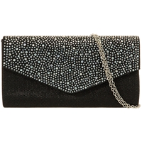Picture of Xardi Black Multi Glitter Sparkling Evening Bag