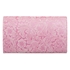 Picture of Xardi Pink Faux Leather Floral Ladies Clutch Envelope Bridal Wedding Prom Women Evening Bag