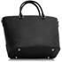 Picture of Xardi London Black/White Style 2 Multi Large Leatherette Tote Bag