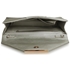 Picture of Xardi London Silver Envelope Flat Medium Clutch Bag