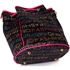 Picture of Xardi London Black Iconic Fashion Synthetic Drawstring Shoulder Bag