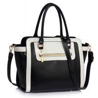 Picture of Xardi London Black/White Style 2 Monochrome Multi Women Handbags