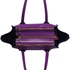 Picture of Xardi London Purple Medium Pu Leather Shopper Bag