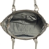 Picture of Xardi London Grey Embossed Bow Charm Patent Tote Bag