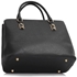 Picture of Xardi London Black Style 2 Extra Large Laptop Weekender Ladies Tote Bag