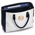 Picture of Xardi London Black/White Style 1 Extra Large Laptop Weekender Ladies Tote Bag