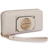 Picture of Xardi London Cream Style 2 Wristlet Large Ladies Faux Leather Wallet