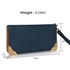 Picture of Xardi London Navy Style 2 Zip Up Women Coin Card Purses