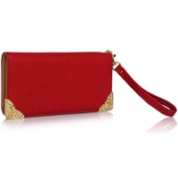 Picture of Xardi London Red Style 2 Zip Up Women Coin Card Purses