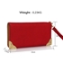 Picture of Xardi London Red Style 2 Zip Up Women Coin Card Purses