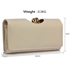 Picture of Xardi London Cream Style 2 Large Trifold Bobble Matinee Purse 