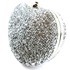 Picture of Xardi London Silver Small Heart Glitter Clutch Bag