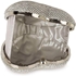 Picture of Xardi London Silver Heart 1 Small Hard Minaudiere Diamante Clutch Bag
