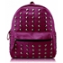 Picture of Xardi London Purple Studded Medium Kid School Backpack