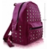 Picture of Xardi London Purple Studded Medium Kid School Backpack