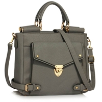Picture of Xardi London Grey Style 1 Top Handle Women Grab Bag